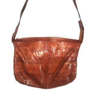 COPY - Vintage Lee Sands eel skin shoulder bag Vintage
